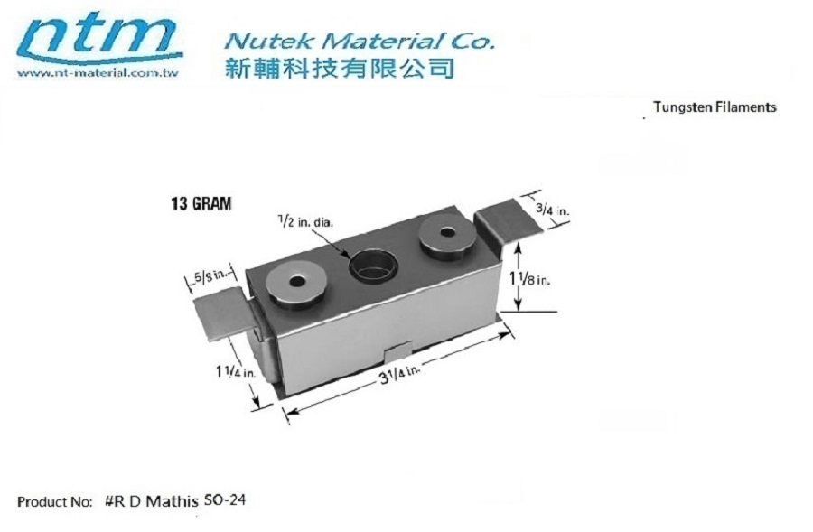 Baffled Box Sources for SiO, ZnS-SO-24